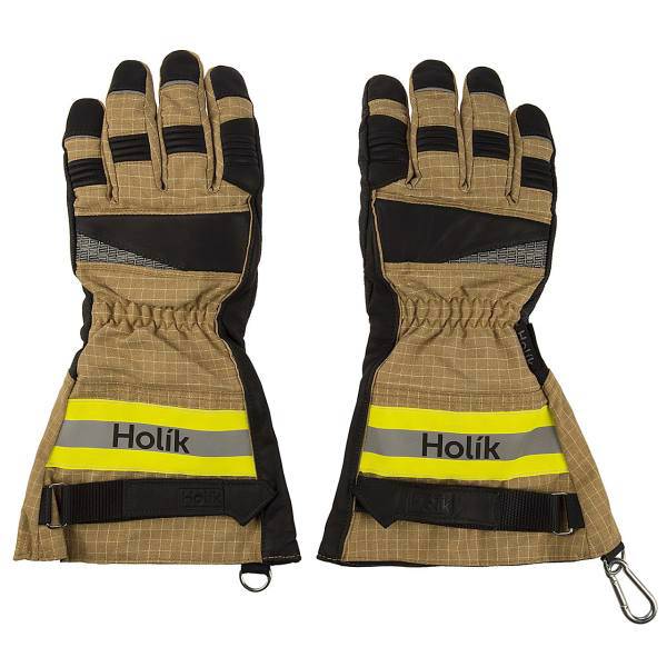 دستکش آتش نشانی هولیک مدل چنل 8035، Holik Chanel 8035 FireFighting Gloves