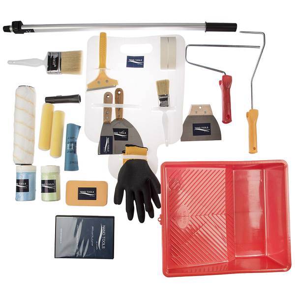 مجموعه 21 عددی ابزار نقاشی ساختمان نانو تولز، Nano Tools Painting Tools Set