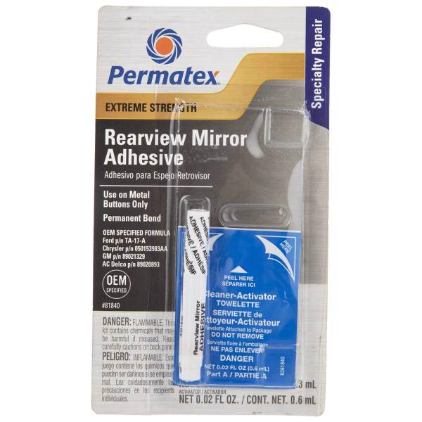 چسب آینه خودرو پرماتکس مدل 1830-765، Prematex 765-1830 Rearview Mirror Adhesive