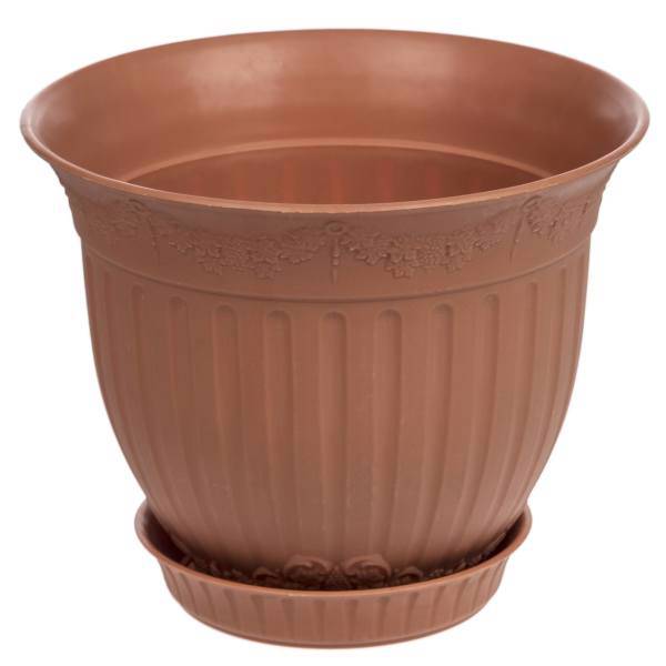 گلدان گلباران مدل 1717 ارتفاع 13.5 سانتی متر، Golbaran 1717 Plant Pot 13.5cm