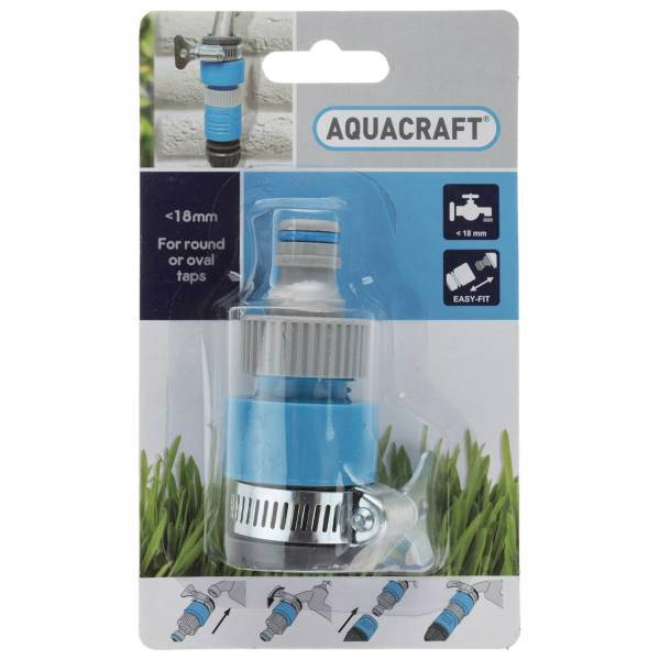 رابط شلنگ به شیر آکوا کرفت مدل 550270، Aquacraft 550270 Round Tap Connector Watering Accessories