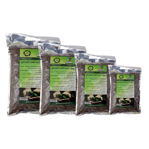 مجموعه بستر آماده کشت گلباران سبز، Golbaranesabz Bastare Kesht Fertilizer Pack