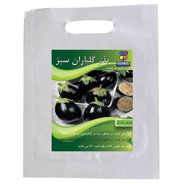 بذر بادمجان دلمه ای گلباران سبز، Golbaranesabz Dolma Eggplant Seeds