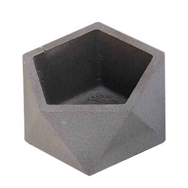 گلدان ثلث دیزاین کد P117، Sols Design Concrete Pot P117