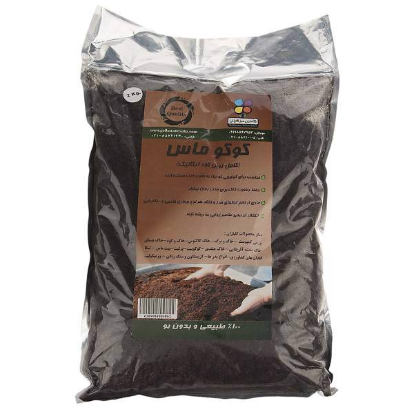 کوکو ماس گلباران سبز بسته 2 کیلوگرمی، Golbarane sabz Coco Moss 2 Kg