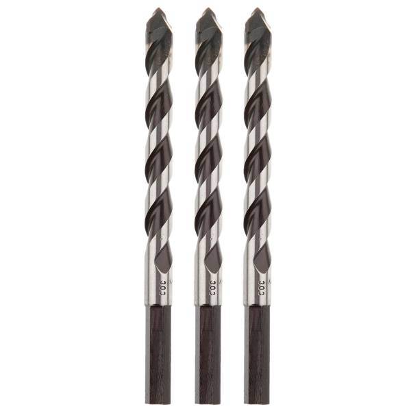 مته الماسه ولو سایز 10 میلی متر بسته 3 عددی، Welu Masonary Drill bit 10mm Pack of 3