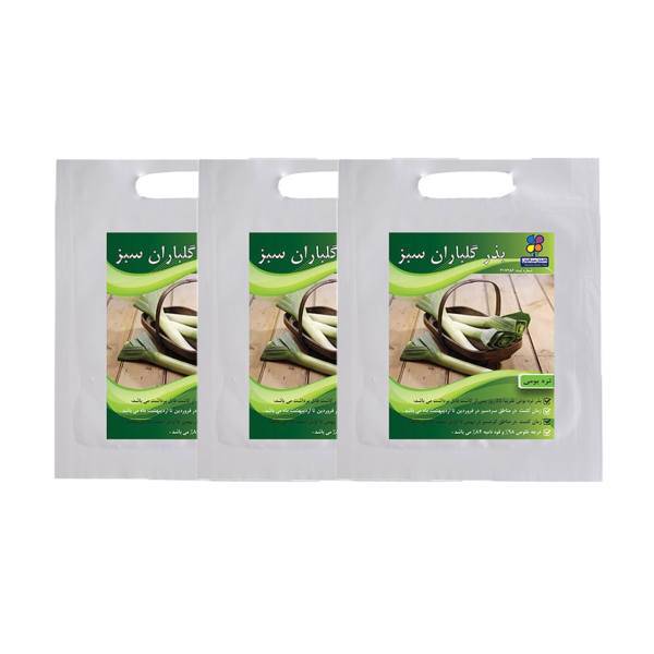 مجموعه بذر تره بومی گلباران سبز بسته 3 عددی، Golbaranesabz Chives Seeds Pack Of 3