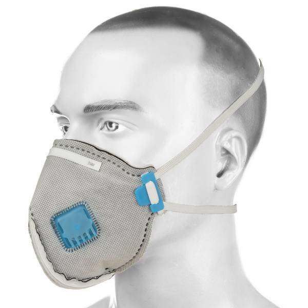 ماسک سوپاپ دار 3 مکس مدل 8236 بسته 12 عددی، 3MAX 8236 Air Mask With Valve Pack Of 12 pcs