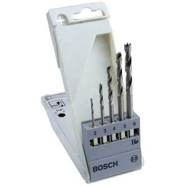 مجموعه 5 عددی مته چوب بوش مدل 2608595525، Bosch 2608595525 Wood Drill Bit 5pcs