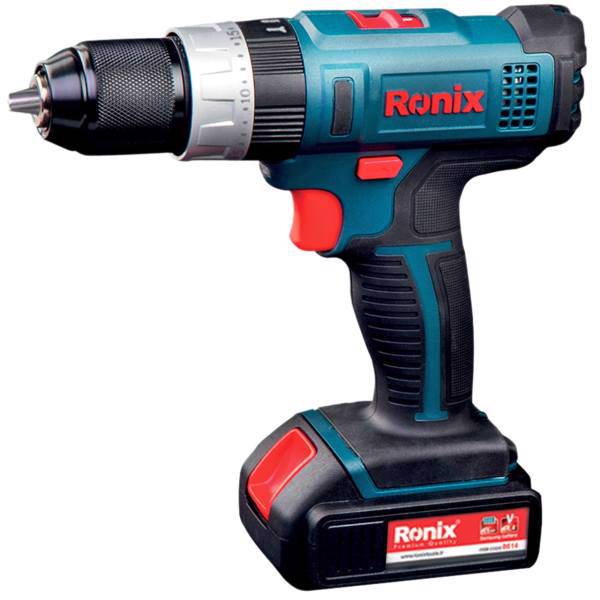 دریل پیچ گوشتی شارژی رونیکس مدل 8614K، Ronix 8614K Cordless Driver Drill