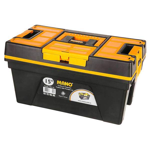 جعبه ابزار 15 اینچی مانو مدل Yn15، Mano Yn15 15 inch Tool Box