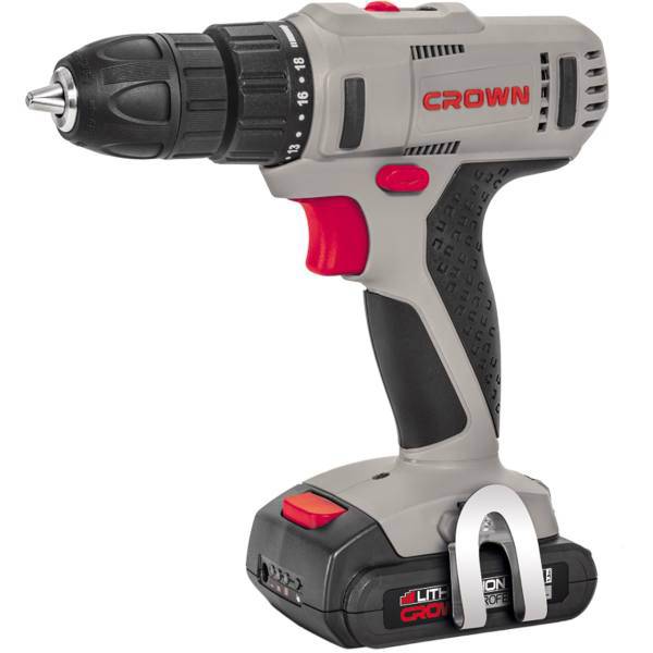 دریل پیچ گوشتی شارژی کرون مدل CT21055L، Crown CT21055L Cordless Drill Driver