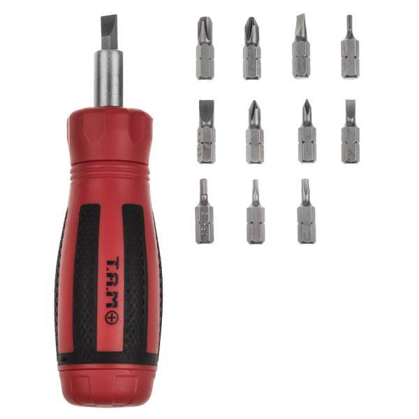 مجموعه 13 عددی سری پیچ گوشتی تی ای ام مدل 533112، TAM 533112 Screwdriver Set 13 PCS