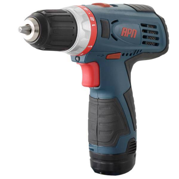 دریل پیچ گوشتی شارژی ای پی ان مدل CLD12v، Apn CLD12V Cordless Drill Driver