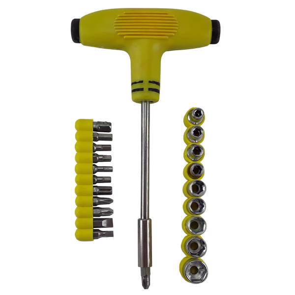 مجموعه 24 عددی پیچ گوشتی و آچار بکس مدل SC-888، SC-888 Screwdriver Set 24 Pcs