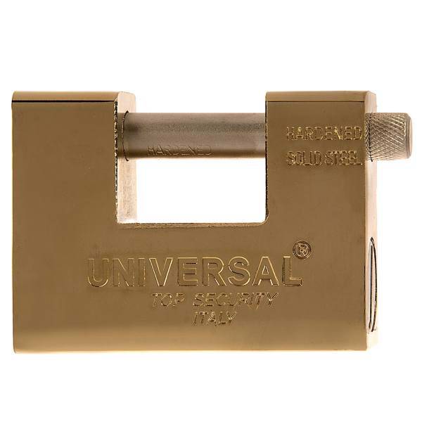 قفل کتابی یونیورسال مدل gold 94 mm، Universal gold 94 mm Padlock