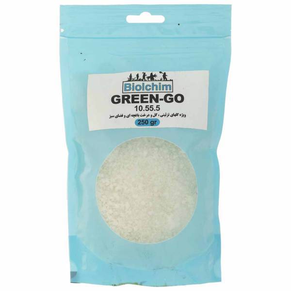 کود بیولکیم مدل Gteen-Go 10.55.5 بسته 0.25 کیلوگرمی، Biolchim Gteen-Go 10.55.5 Fertilisers Pack Of 0.25kg