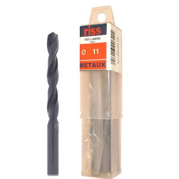 مته فلز ریس مدل 3005V001100 سایز 11 میلی متر بسته 5 عددی، Riss 3005V001100 Metal Drill Bit Size 11mm Pack Of 5