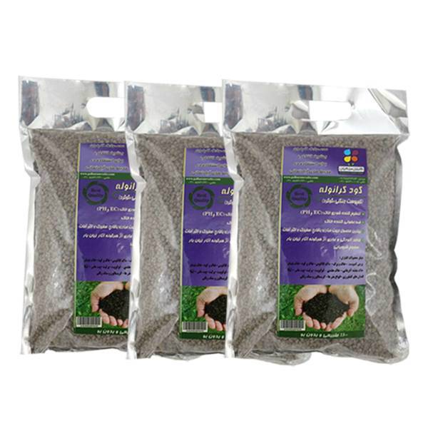 کود گرانوله کمپوست 1 کیلوگرمی گلباران سبز بسته 3 عددی، Golbarane Sabz Granole Compost Fertilizer 1Kg Pack Of 3