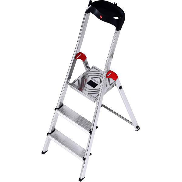 نردبان سه پله هایلو مدل L60، Hailo L60 3 Steps Ladder