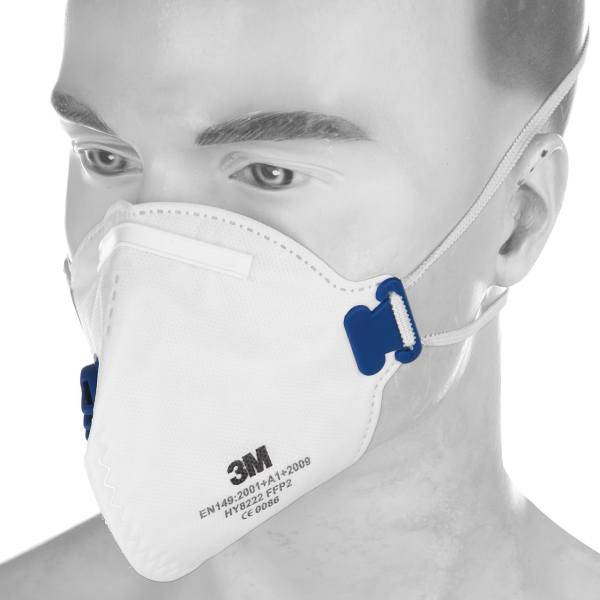ماسک تنفسی 3M کد 0086 بسته 12 عددی، 3M 0086 Mask Safety Equipment Pack of 12 PCS