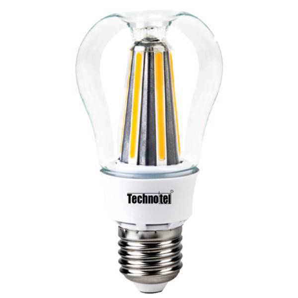 لامپ ال ای دی فیلامنتی 8 وات تکنوتل مدل 308 پایه E27، Technotel 308 LED Filament Lamp E27