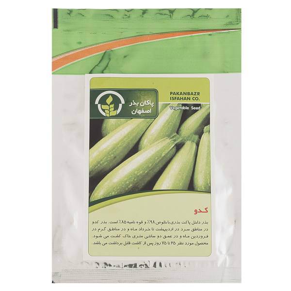 بذر کدو پاکان بذر، Pakan Bazr Zucchini Seeds