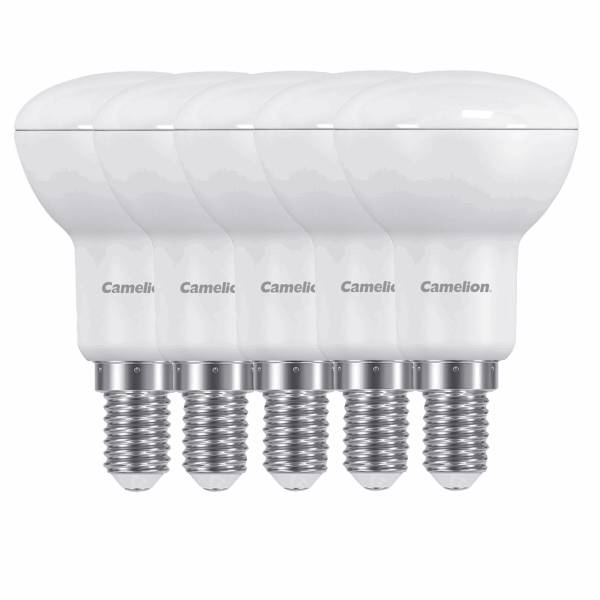 لامپ ال ای دی 6 وات کملیون مدل Ref پایه E14 بسته 5 عددی، Camelion Ref 6W LED Lamp E14 Pack Of 5