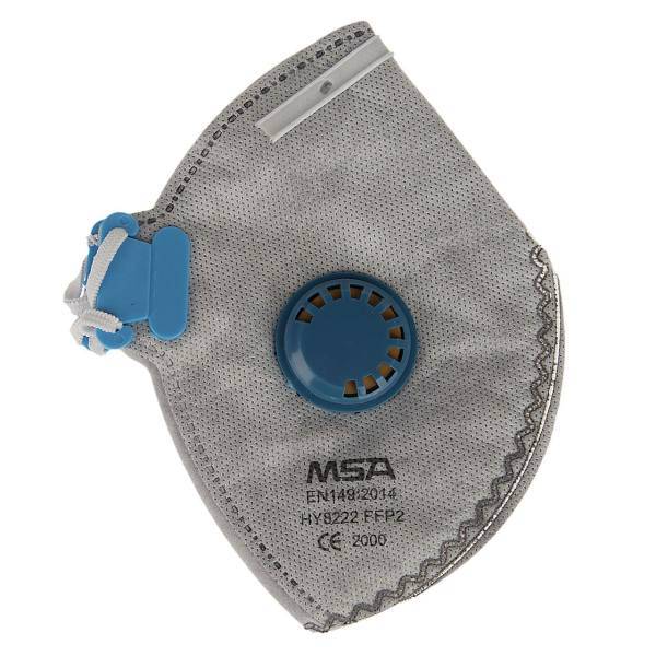 ماسک سوپاپ دار ام اس ای مدل 8222 بسته 120 عددی، MSA 8222 Air Mask With Valve Pack of 120 PCS