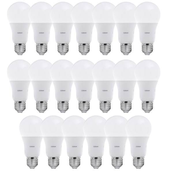 لامپ ال ای دی 11.5 وات اسرام مدل Value Classic A75 پایه E27 بسته 20 عددی، Osram Value Classic A75 11.5W LED Lamp E27 Pack Of 20