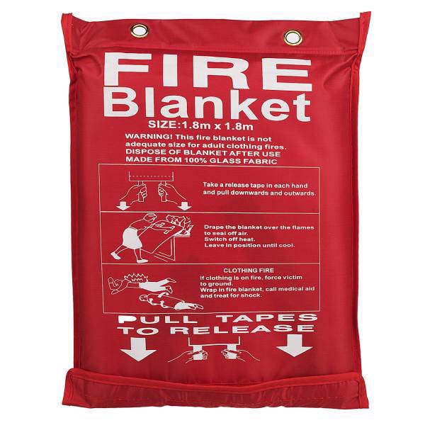 پتوی اطفا حریق مدل 180-180، Fire Blanket 180-180 Safety Equipment