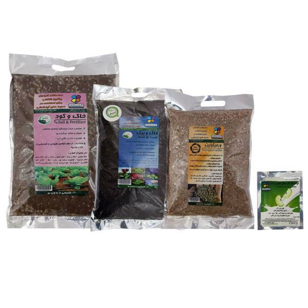 مجموعه خاک باران گلباران سبز، Golbaranesabz Baran Soil Fertilizer Pack