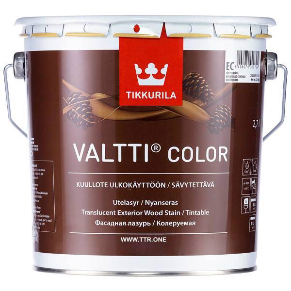 رنگ پایه روغن تیکوریلا مدل 5888 VALTTI COLOR حجم 3 لیتر، TIKKURILA Valtti Color 5888 Solvent Based Paint 3 Liter