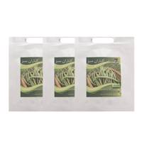 مجموعه بذر لوبیا سبز گلباران سبز بسته 3 عددی Golbaranesabz Green Bean Seeds Pack Of 3