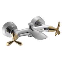 شیر دوش درخشان مدل آنتیک کروم Derakhshan Antique Bath Faucets