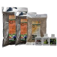 مجموعه خاک ایلیا گلباران سبز Golbaranesabz Eliya Soil Fertilizer Pack