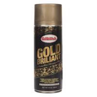 اسپری رنگ طلایی لوستری گل پخش حجم 400 میلی‌لیتری - Golpakhsh Gold Briliant Paint Spray 400ml