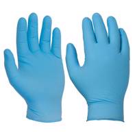 دستکش ایمنی فاین مدل Nitrile Glove بسته 100 عددی