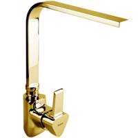 شیر آشپزخانه کسری مدل مهتاب طلایی Kasra gold mahtab kitchen mixer