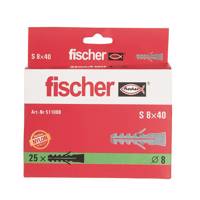 مجموعه 25 عددی رولپلاک فیشر مدل Nr95872B Fischer Nr95872B Rawlplug Pack Of 25 PCS