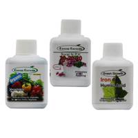 پک کود مایع مخصوص سبزی و صیفی گرین گروت مجموعه 3 عددی Green Growth Liquid Fertilizer Pack For Vegetables 3Pcs