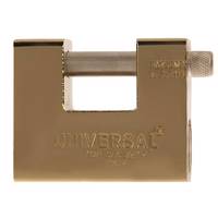 قفل کتابی یونیورسال مدل gold 84 mm Universal gold 84 mm Padlock