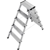 نردبان 5 × 2 پله هایلو مدل L90-8655001 Hailo L90-8655001 2 x 5 Steps Ladder