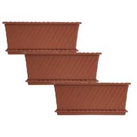 گلدان گل سنگ مدل 313 مجموعه 3 عددی Golesang 313 Plant Pot Pack Of 3