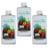 کود مایع ارگانیک سبزیجات گرین گروت ظرفیت 500 میلی لیتر بسته 3 عددی - Green Growth Organic Vegetable Special Liquid Fertilizer Capacity 500 Ml Pack Of 3