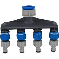 تبدیل سر شیر 1 به 4 آکوا کرفت مدل 550630 Aquacraft 550630 4-Channel Water Watering Accessories