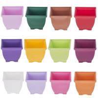 مجموعه 15 عددی گلدان پلاستیکی شهرآذین مدل 7006 ارتفاع 5 سانتی متر - Shahrazin 7006 5Cm Plastic Plant Pot Pack of 15 PCS