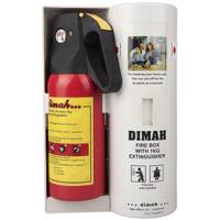 مجموعه کپسول و پتوی اطفاء حریق دیما Dimah Fire Extinguisher and Blanket Cabinet Safety Equipment