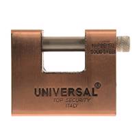 قفل کتابی یونیورسال مدل Rose Gold 84 mm Universal Rose gold 84 mm Padlock