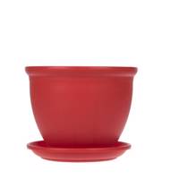 گلدان پلاستیکی شهرآذین مدل 3017 ارتفاع 14 سانتی‌ متر - Shahrazin 3017 14Cm Plastic Plant Pot